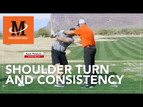 Malaska Golf // Player Lesson: Shoulder Turn and Consistency with Kevin Plawecki, Boston Red Sox