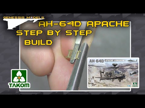 Building The Takom AH-64D Apache Longbow : 1/35 Scale : Intermediate Video Build : Episode.1