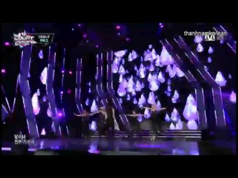 130808 Queen B'Z - BAD (Debut Stage) @ M! Countdown Summer Special