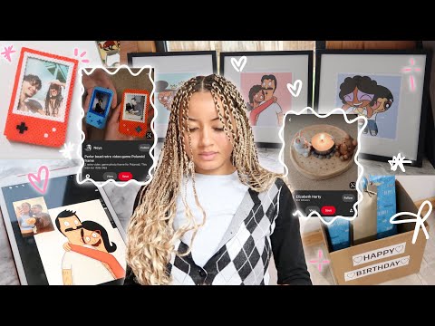 Making cute Pinterest gifts for my Boyfriend