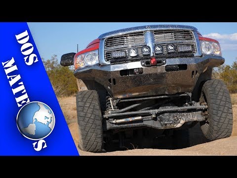 Carli Unchained 3.5" Long-Arm Kit - Dodge Cummins 3500 - Daily Driven & Beaten