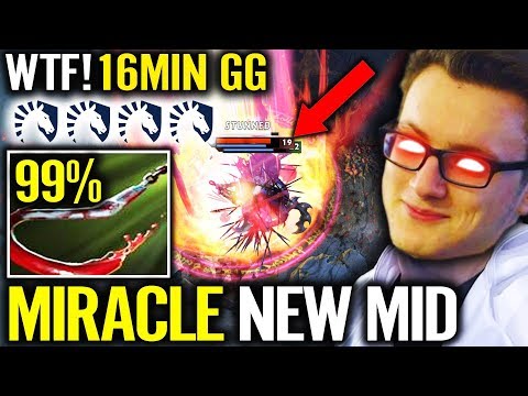 PUDGE MID IS BACK - Miracle liquid Plays Battle Cup 🏆 Dota 2