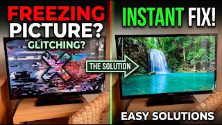 How to FIX a Freezing TV Picture (EASY Steps for All Brands)
