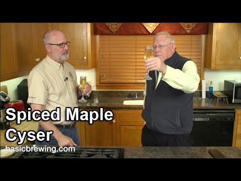 Spiced Maple Cyser - Basic Brewing Video - December 24, 2021