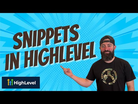 Mastering Snippets in HighLevel: Streamline Your Messaging