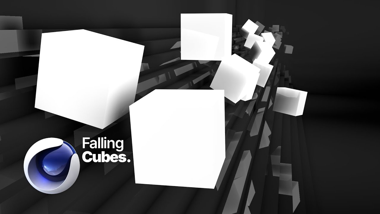 ❤️ BEGINNER: Cinema 4D Dynamics Tutorial | Dynamics In Cinema 4d Tutorial Falling Cubes | 2025