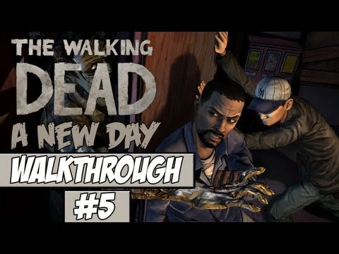 The Walking Dead Episode 1: A New Day - Walkthrough Ep.5 w/Angel - The General Store!