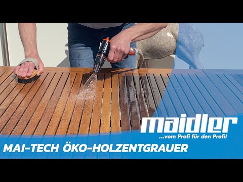 Terrasse einfach selbst auffrischen & wie neu aussehen lassen | Mai-Tech Öko-Auffrischer