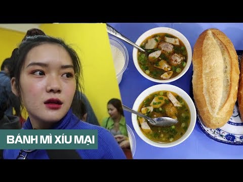 Hot girl ghiền bánh mì xíu mại Bé Linh lừng danh Đà Lạt