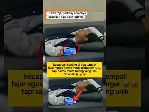 tingkah laku konyol fajar sad boy bikin ketawa #viral #trending #komedi