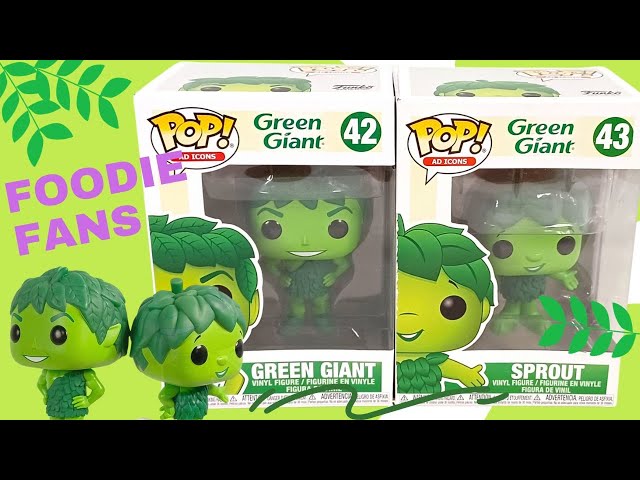Vídeo relacionado con Funko POP! Ad Icons: Green Giant and Sprout 2 Pack [Metallic] - SDCC Debut
