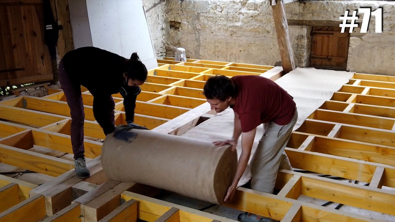 Plancher 2/3 – Découpe et toile de jute – NLAB #71