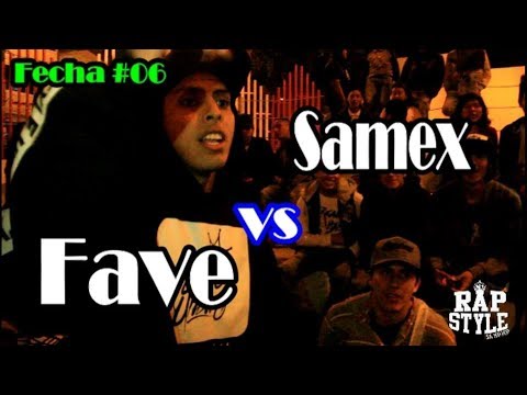 FAVE vs SAMEX -Final- 1ra Liga Rapstyle Sjl (Fecha 06) 2017