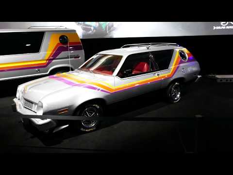 Thumbnail for Classic Custom 1977 Ford Vega Station Wagon - Racing Stripes - 2018 LA Auto Show by Ford Vega
