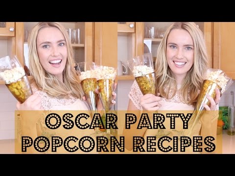 Oscar Party Popcorn Recipes