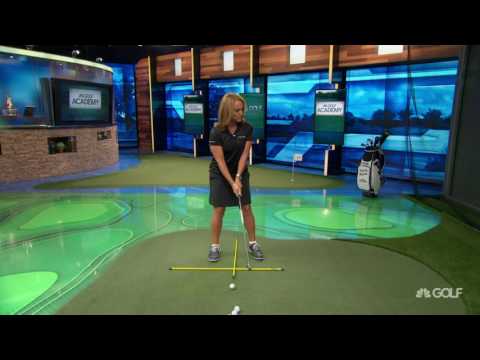 Part of a video titled How to Hit off of Wet Grass - YouTube