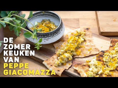 Tapenade van groene olijven en bottarga | De Zomerkeuken van Peppe Giacomazza