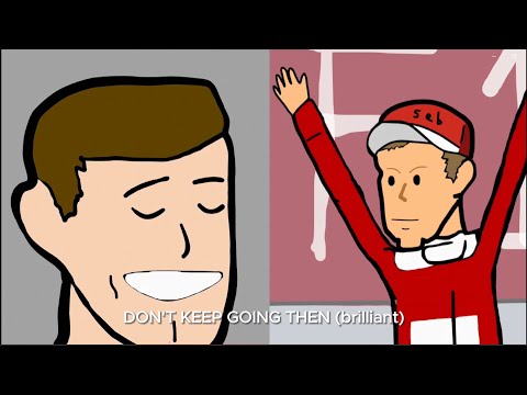 Kvyat Torpedoes Vettel | F1 Animation