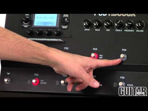 Line 6 POD HD500X Multi-Effect and Amp Modeler 2010s - Black image 4