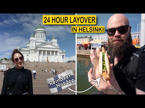 24 horas em HELSÍNQUIA, FINLÂNDIA (incluindo comida finlandesa e ilha de Suomenlinna) 🇫🇮