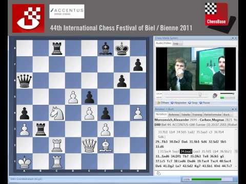 Alexander Morozevich - Magnus Carlsen Biel Bienne 2011 Round 3 Analysis