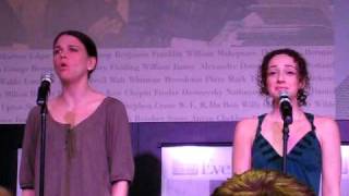 Sutton Foster @ Barnes &amp; Noble part 4 &quot;Flight&quot; with Megan McGinnis