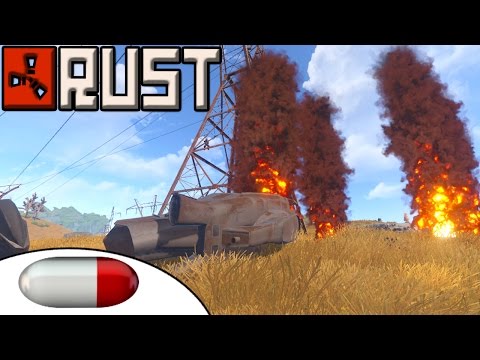 IMPROVISED HELI TOWER! | Takedown and Parkour Raid | M249 from loot (Rust)