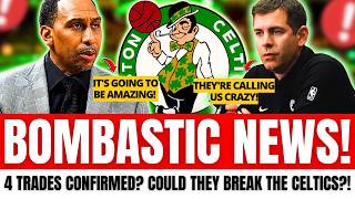 BOMB NEWS! 4 SHOCKING TRADES FOR THE BOSTON CELTICS | TATUM FIRED? | GIANNIS SIGNED?