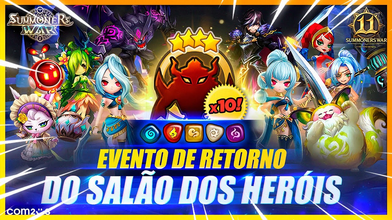 AS MELHORES ESCOLHAS NO EVENTO DE SALÃO DE HERÓIS! NÃO ERRE COM ESSAS DICAS! SUMMONERS WAR