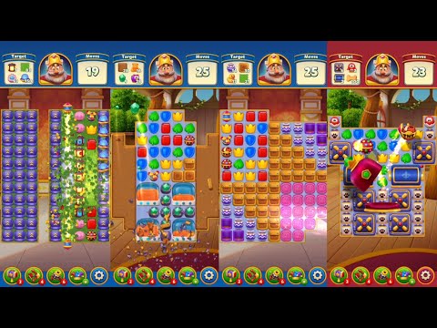 ROYAL MATCH LEVELS 3690 ---- 3699 // SKY RACE