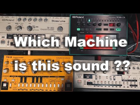Listen and compare some TB-303 clones.