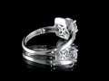 Triple Halo Vintage Style Diamond Ring VR1007