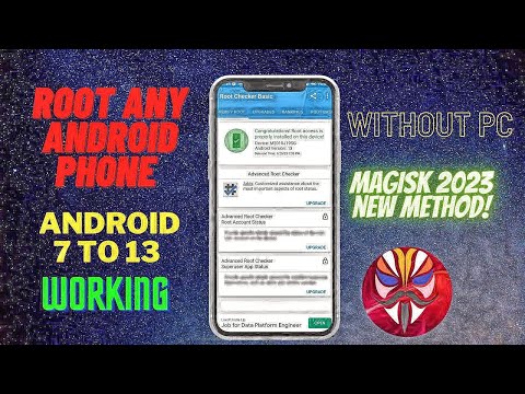 🔥 ROOT ANY ANDROID PHONE WITHOUT PC !! NEW ROOTING METHOD 2023 ⚡ WORKING ON Android 7 To 13 🔥