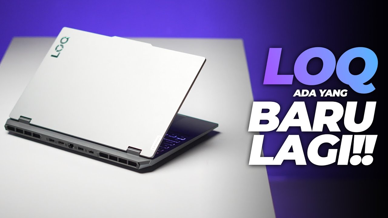 LENOVO LOQ 15IRX10 QDID | LOQ MAKIN GANTENG!! PAKE i7HX + RTX5000 SERIES.!