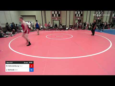 220 Lbs Rr Rnd 4 - Mason Schulenburg, Delaware Vs Jackson Schwab, New York 7a82