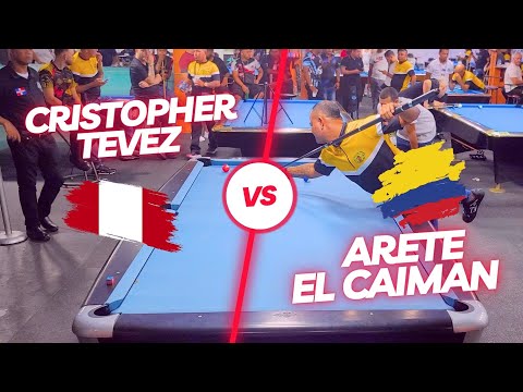 EL DUELO DE TITANES: CRISTOPHER TEVEZ VS. ARETE 'EL CAIMÁN' EN UNA PARTIDA EXPLOSIVA