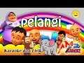 Pelangi Pelangi Lagu Anak Indonesia KARAOKE Dan LIRIK Bersama Upin Ipin Gajah Dan Otan