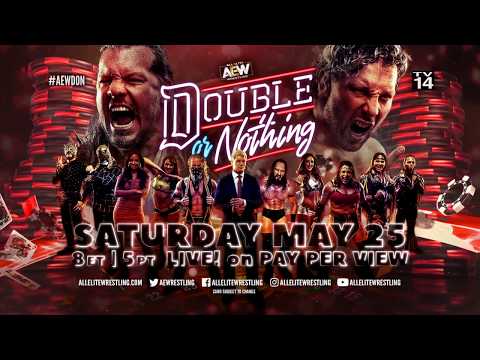 #AEW Double or Nothing - Live On Pay Per View - Sat, May 25th