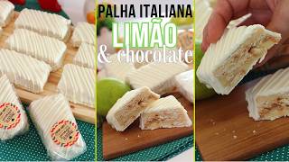 PARA FAZER E GANHAR DINHEIRO - PALHA ITALIANA DE LIMÃO - SUPER FÁCIL E DELICIOSA - Dika da Naka