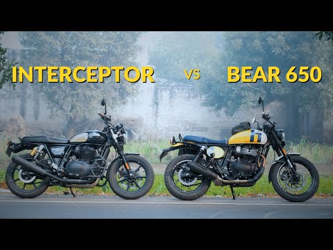 Royal Enfield Bear 650 vs. Royal Enfield Interceptor 650