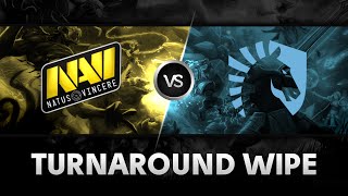Turnaround wipe by Na`Vi vs Liquid @ The International 2014