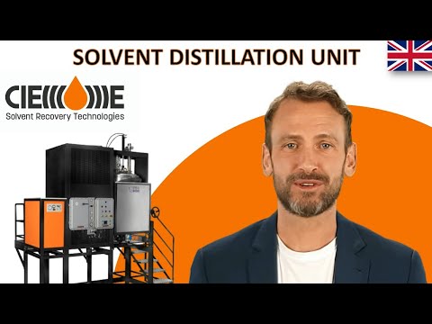 Solvent distillation unit Ciemme Evolution series