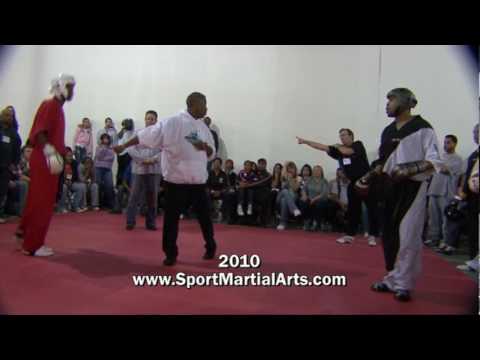 Troy Binns v Jason Bourelly - Men's team sparring - 2010 Ocean States