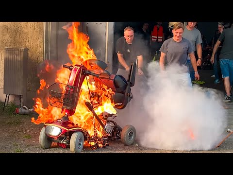 Oma Kart geht in Flammen auf | Tag 3
