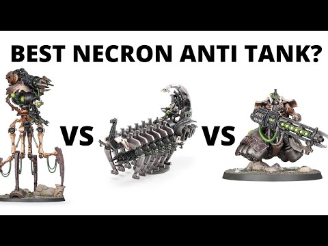 Doomstalker vs Heavy Destroyers vs Doomsday Ark: BEST Necron Anti-Tank Contest!
