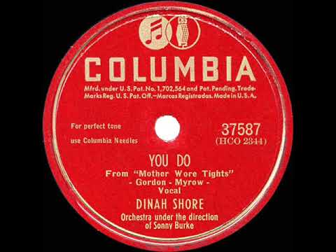 1947 HITS ARCHIVE: You Do - Dinah Shore
