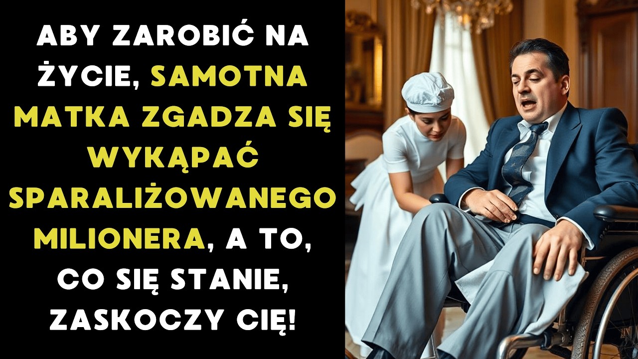 ŻONA WYNAJĘŁA OPIEKUNKĘ DO SPARALIŻOWANEGO MILIONERA, A KIEDY WRÓCIŁA, BY ZOBACZYĆ, CO ZROBIŁA...