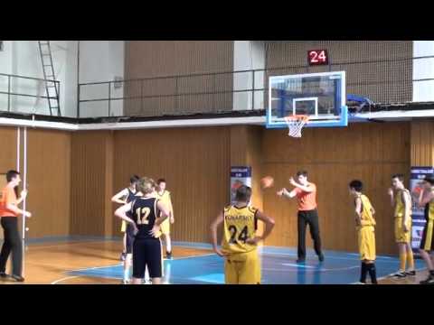 BK Snakes Ostrava U14B (4.10.2015) BK Snakes Ostrava - BK Krnov 67:59