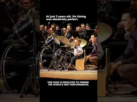3 Year old kid performing Orpheus in the Underworld in front of everyone