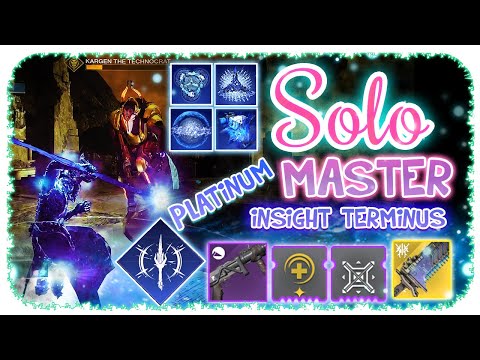 Solo 1330 Ordeal Master Nightfall Warlock - Insight Terminus - Destiny 2 - Commentary